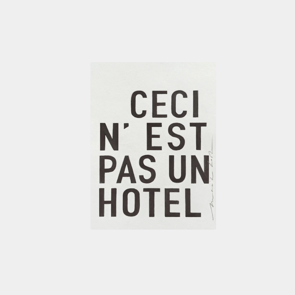 Fine-art Forex - Hotel, black