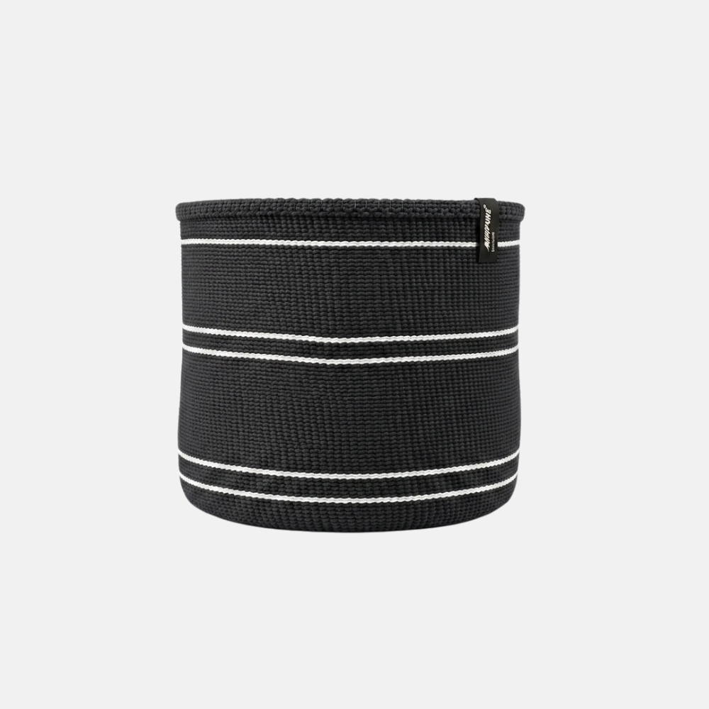 Mifuko Basket Black Stripes