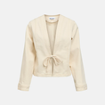 Load image into Gallery viewer, OBJRABEA L/S OZ DENIM TIE JACKET E PA26