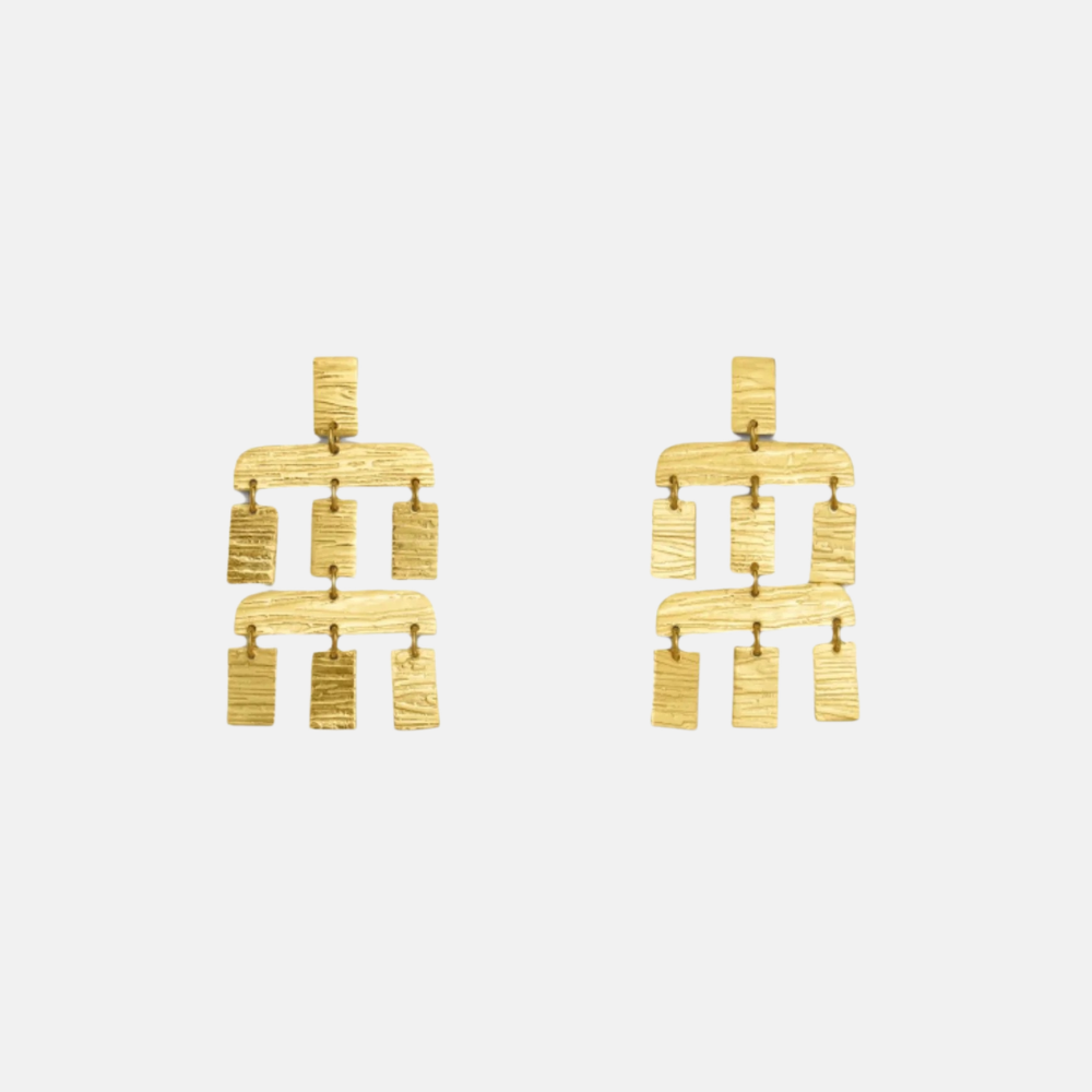 puck double earring