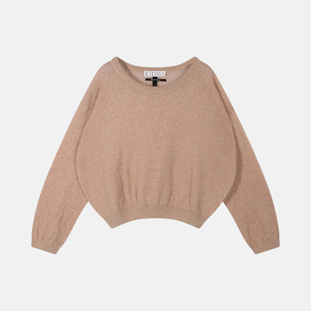 thin knit sweater