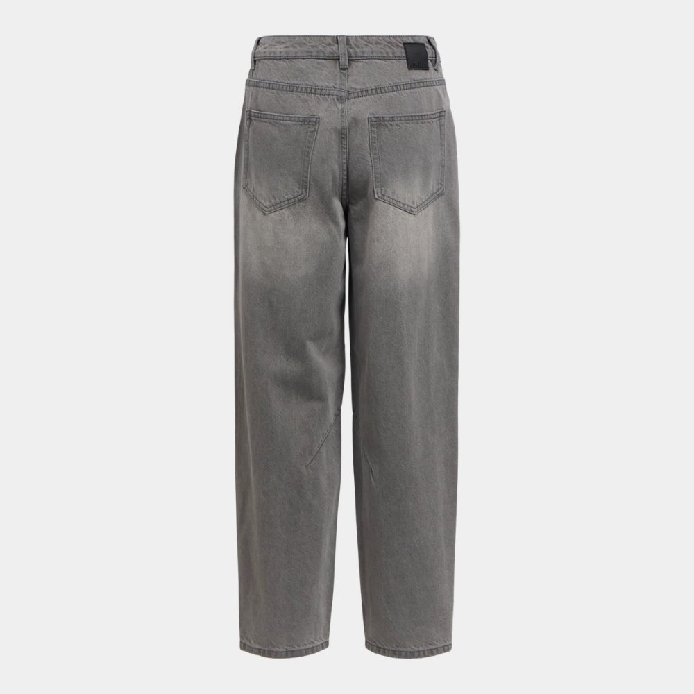 OBJMIU ZOE MW BARREL ANKLE JEANS NOOS