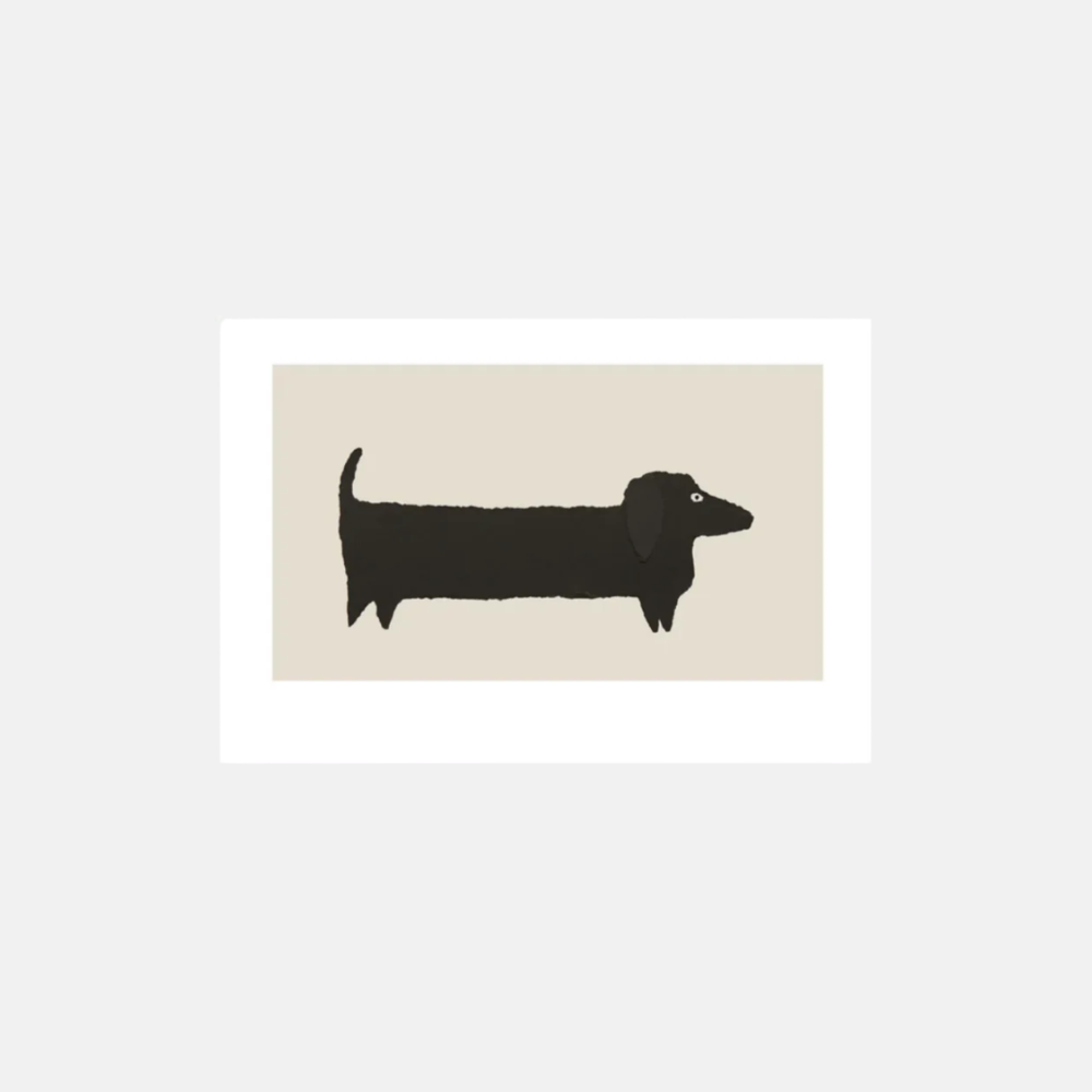 Postcard - Le chien
