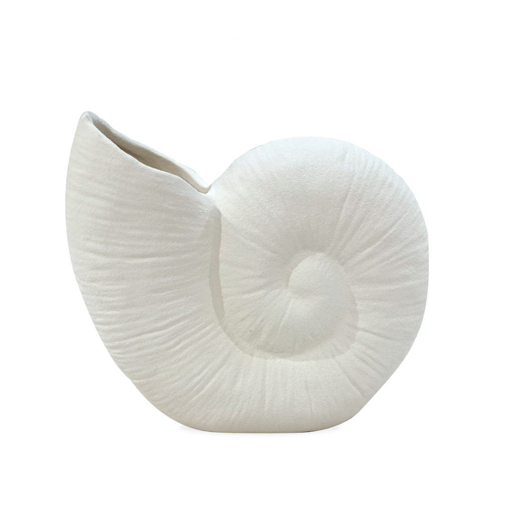 Schelpen fossiel vaas