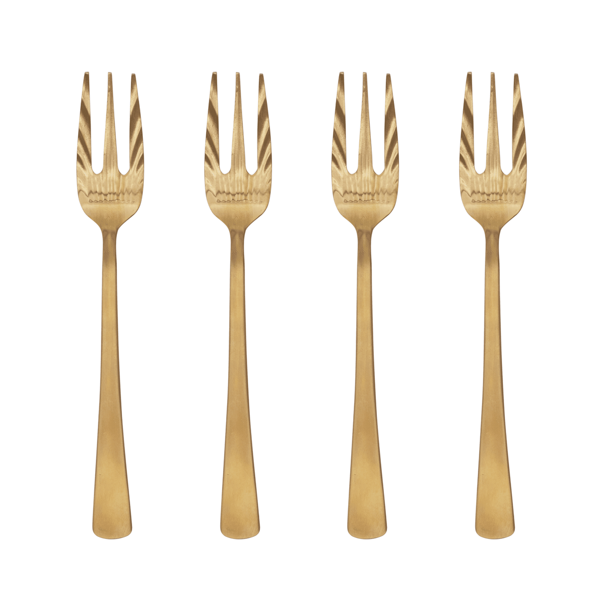 Vork Goud - Set van 4 in cadeauverpakking