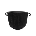 Afbeelding laden in Galerijviewer, Decoratieve pot Confit Zwart