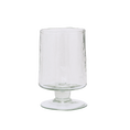 Load image into Gallery viewer, Wijnglas Gehamerd Transparant (set van 4)