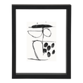 Afbeelding laden in Galerijviewer, Fotolijst zwevend Minimalisme Zwart, S