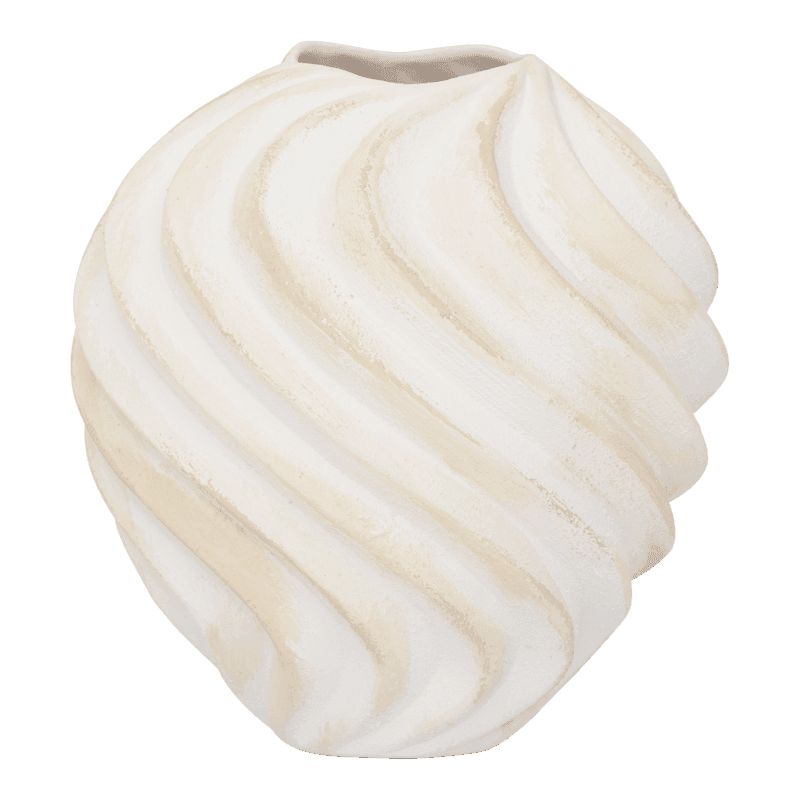 Vaas met ribbels