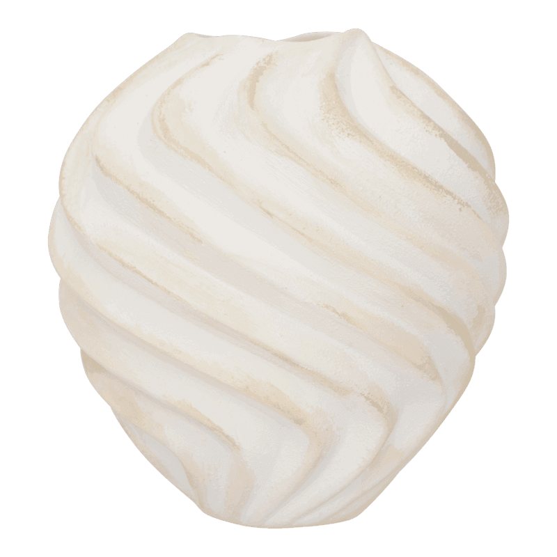 Vaas met ribbels