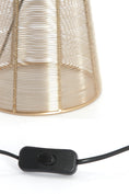 Afbeelding laden in Galerijviewer, Tafellamp Aboso - Goud - Ø18cm