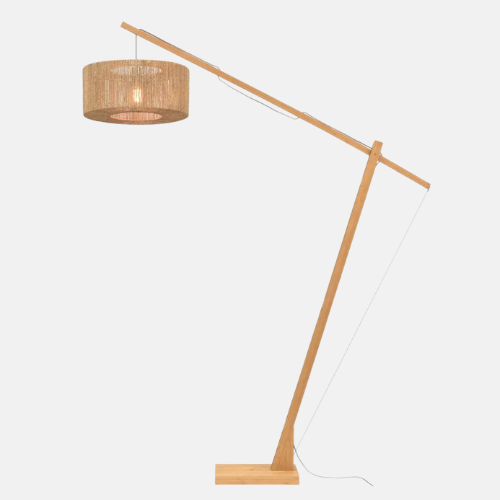 Vloerlamp Iguazu - Bamboe/Jute