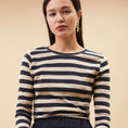 Afbeelding laden in Galerijviewer, Basic ls big stripe top