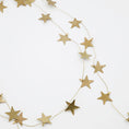 Afbeelding laden in Galerijviewer, Star Garland Brass