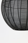 Afbeelding laden in Galerijviewer, Hanglamp Amarah - Zwart - Ø50cm