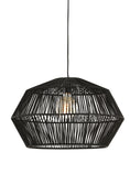 Afbeelding laden in Galerijviewer, Hanglamp Deya - Zwart - Ø49cm