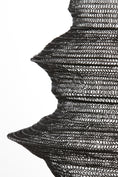 Afbeelding laden in Galerijviewer, Hanglamp Nakisha - Zwart - Ø40cm