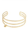 Load image into Gallery viewer, 3-delige gehamerde bangle