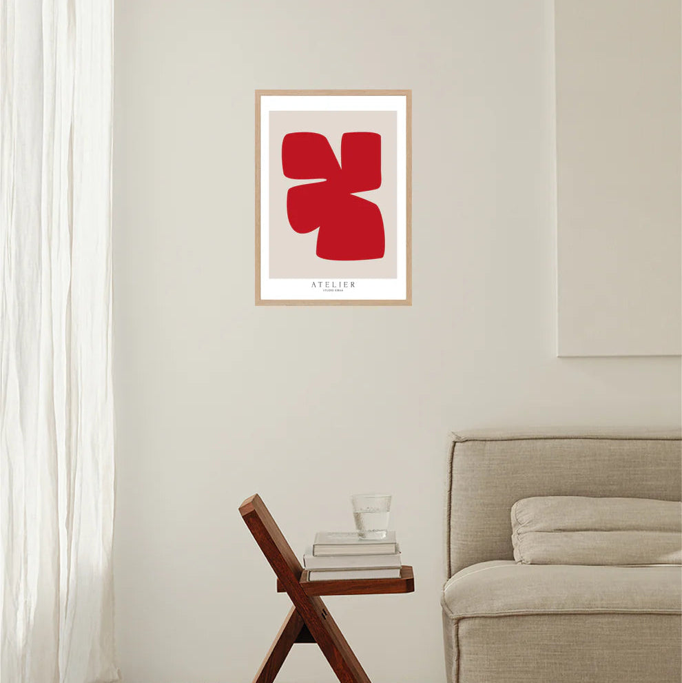 Atelier Poster | Red