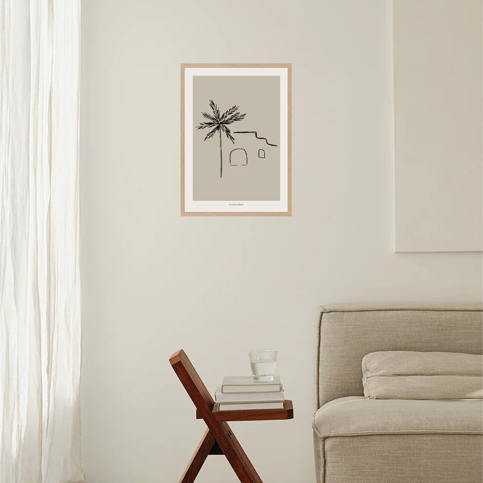 Casa Valence Poster | Taupe