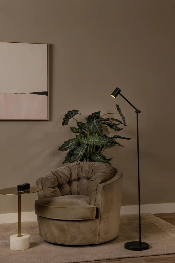 Lucide TIPIK - Oplaadbare Vloerlamp ZWART
