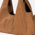 Load image into Gallery viewer, suede shoulder bag