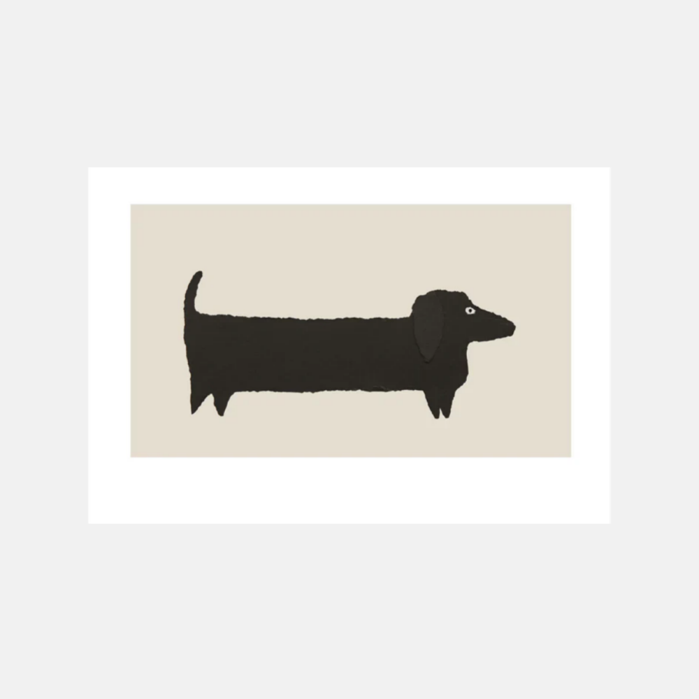 Postcard - Le chien