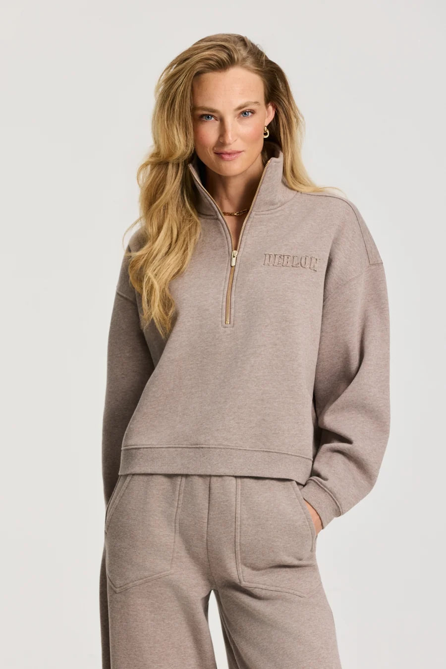 Aisha Half Zip Sweater