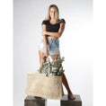 Afbeelding laden in Galerijviewer, Rieten Tas - ALICE 3XL Naturel