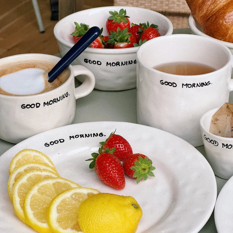 Good Morning Cappuccino Mug