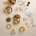 Load image into Gallery viewer, Beaded Ornament Wreath Ø13cm Mio Champagne