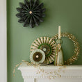 Load image into Gallery viewer, Beaded Wreath Ø36cm Clio Champagne