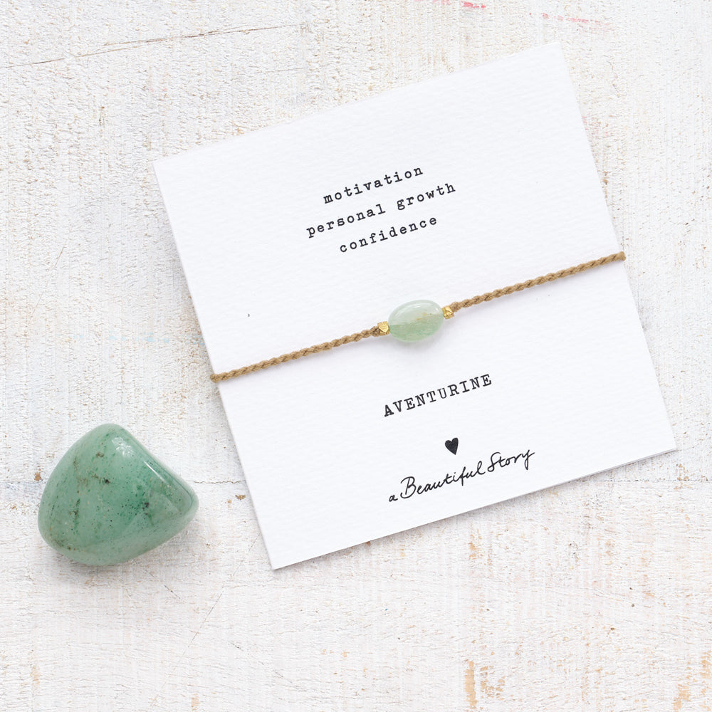GEMSTONE CARD AVENTURINE