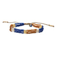 Afbeelding laden in Galerijviewer, Harmonious Lapis lazuli bracelet gold chain