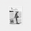 Load image into Gallery viewer, LOFT Coll. Framed Pic. | Chanel Surfboard WHITE