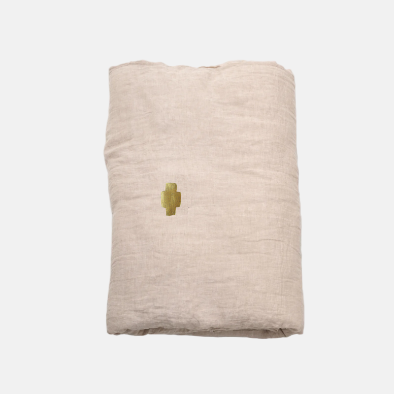 Cozy Cover Zand Cross Goud