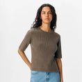 Load image into Gallery viewer, OBJELVA 2/4 RE O-NECK KNIT NOOS