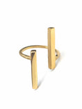 Load image into Gallery viewer, "Double brick" ring - 17