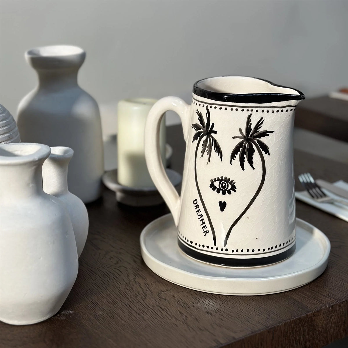 Moroccan jar eye/palm