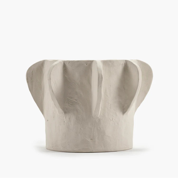 FLOWER POT 02 S MOLLY | BEIGE