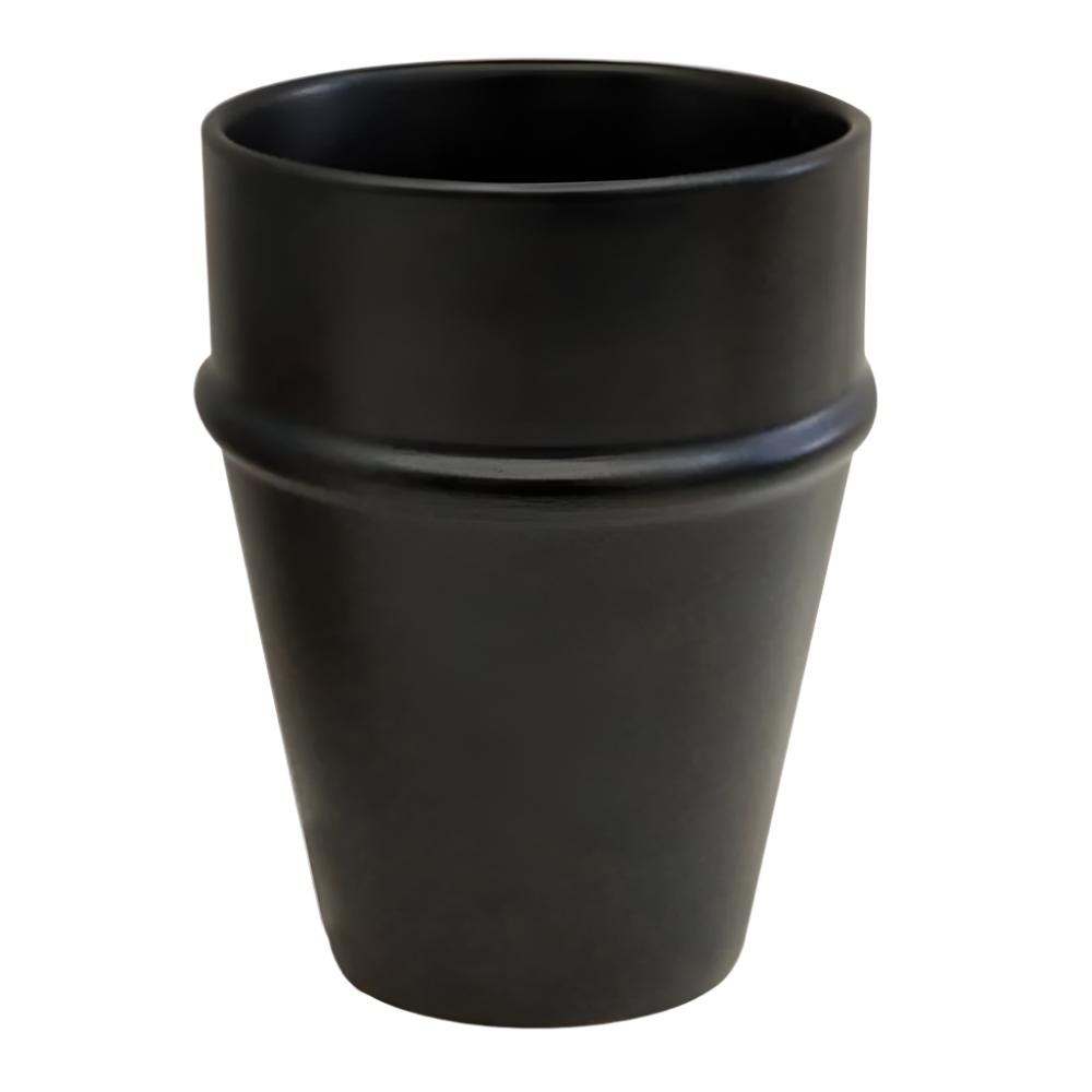 Beker Wabi Groot Zwart