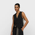 Afbeelding laden in Galerijviewer, gilet pinstripe