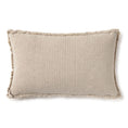 Afbeelding laden in Galerijviewer, Handloom Rectangular Cushion Beige