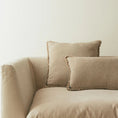 Afbeelding laden in Galerijviewer, Handloom Rectangular Cushion Beige