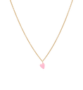Afbeelding laden in Galerijviewer, Rose Heart Beat Necklace goud