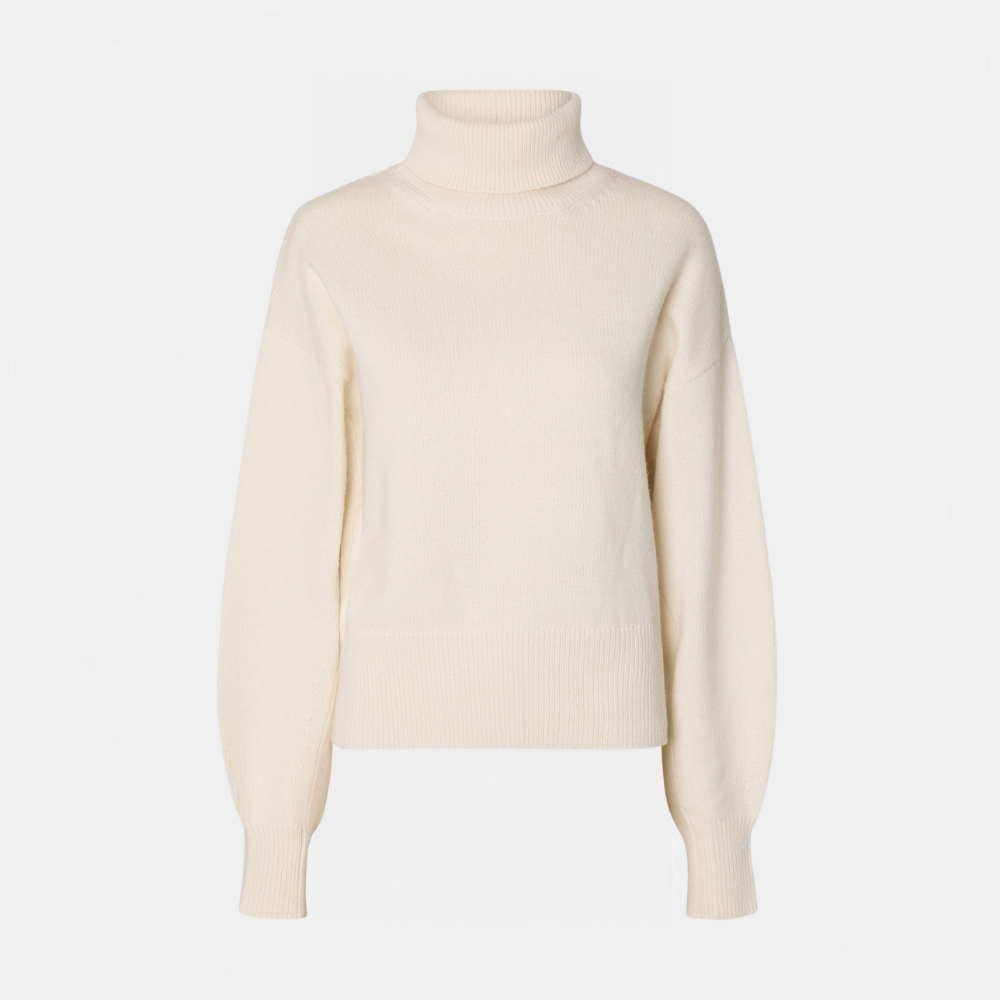SLWELLIE LS KNIT ROLL NECK
