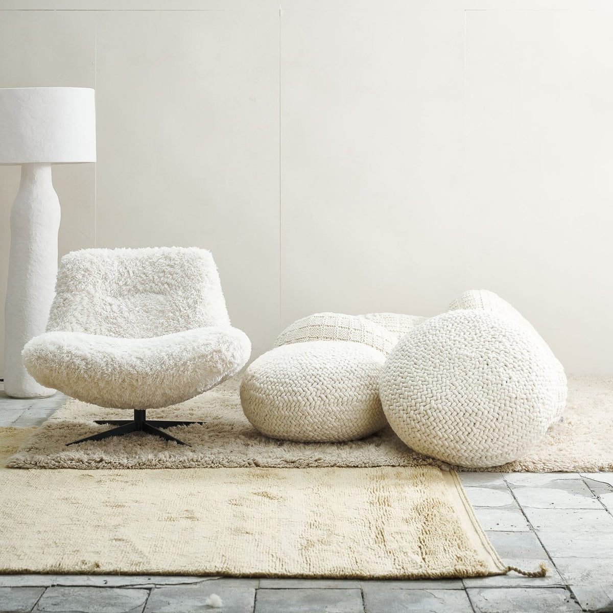 Fauteuil Shaun Off White
