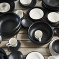 Afbeelding laden in Galerijviewer, Black Pottery Steelpan Met Handgreep | CH165.2