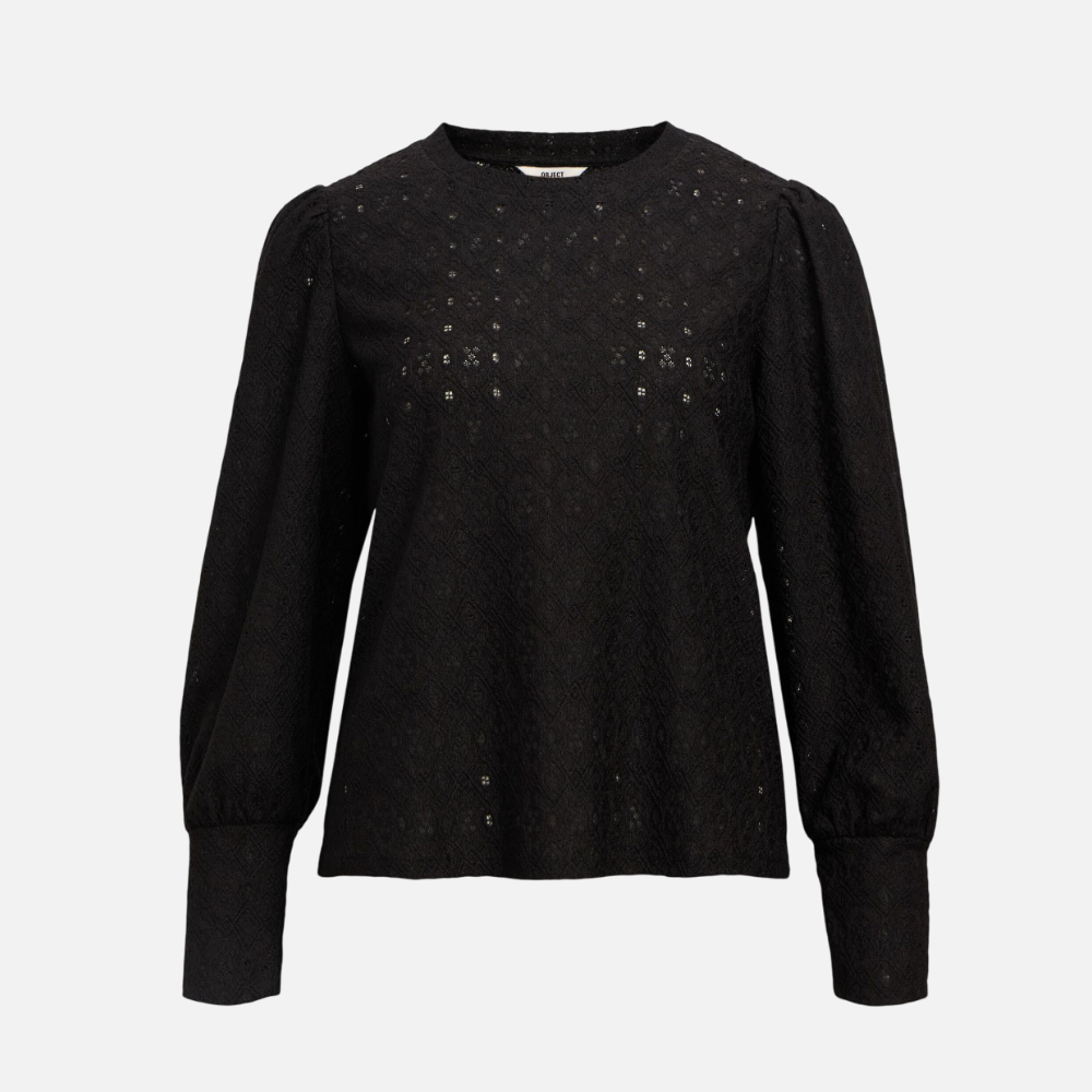 OBJLAILA L/S RE TOP NOOS