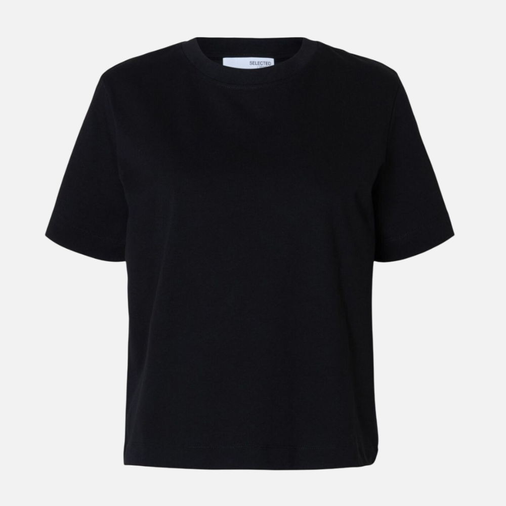 SLFESSENTIAL SS BOXY TEE NOOS